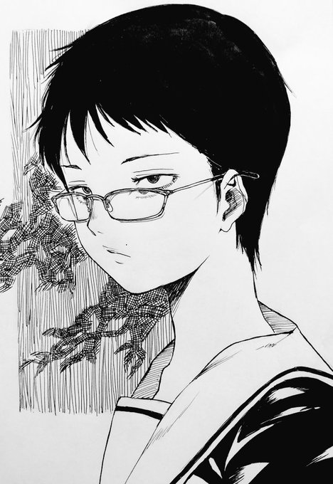 #今月描いた絵を晒そう
⛩️👓奉 納👓⛩️ 