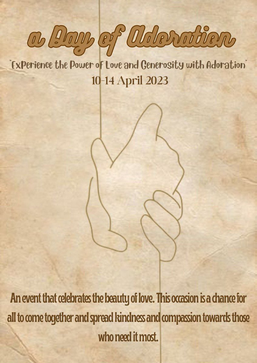 [RT WILL BE APPRECIATED]

     𝐑𝐄𝐍𝐓 𝐖𝐎𝐑𝐋𝐃 𝐏𝐑𝐄𝐒𝐄𝐍𝐓
      "The Day of Adoration,"

An event founded from the heart to share with others organized by many parties in the rent world. We invite kindness to anyone who sees it to participate in this 𝒍𝒐𝒗𝒊𝒏𝒈 event.