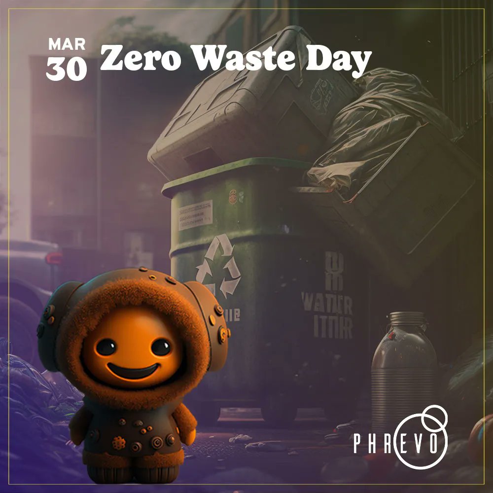 Today is #ZeroWasteDay! 
Let’s take a step back and think about the choices we make every day.

Remember the 5 R’s: Refuse, Reduce, Reuse, Redesign, and Recycle.🌎♻️🌱

#SDG12 #ResponsibleConsumption #Sustainability
