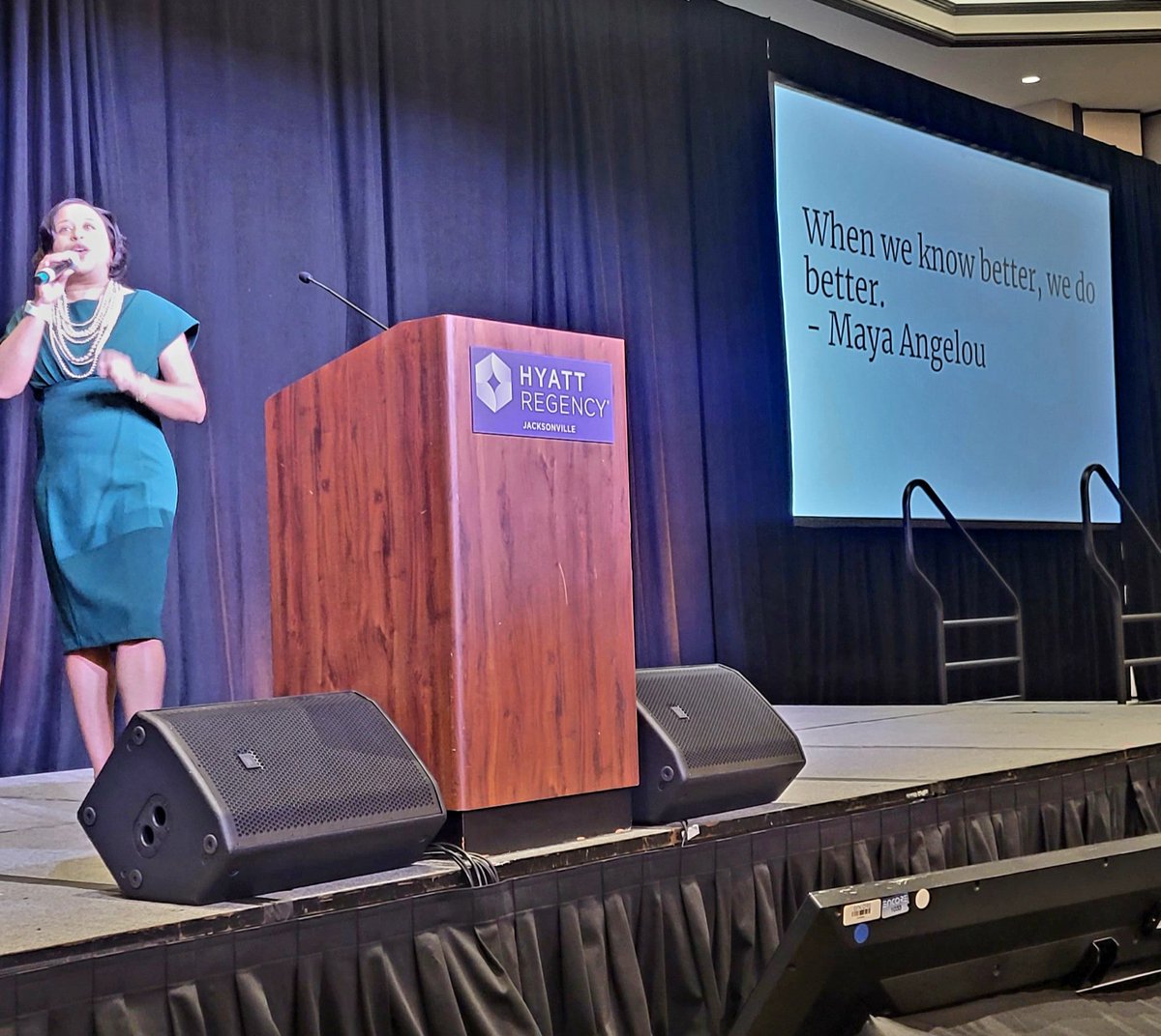 AngusKittelman's tweet image. Powerful keynote by @DrNikoleHSims! Empowering dreamers ensures all belong #APBS2023 #DreamOutLoud