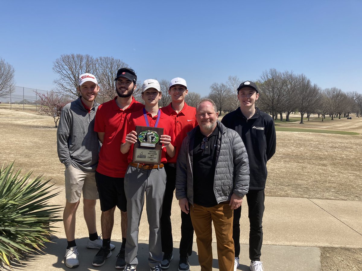 Had a great time at the Wesleyan Golf Tournament! First tournament and we came out with the dub! 1st place (team) finished with a combined score 386.