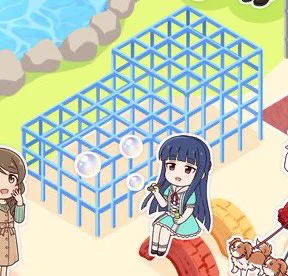 というわけで
ジャングルジムより大きい佐城雪美ちゃん
です。 