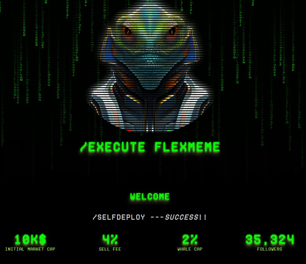bycoinhunter's tweet photo. 🔥YOK ARTIK 🔥

#FlexMeme $FLEX M'cap: 10k $ 😱
100 X+ ⁉️ @executelaunch

Detaylı alım rehberi gelsin mi❓ https://t.co/4XcTOtT3kv