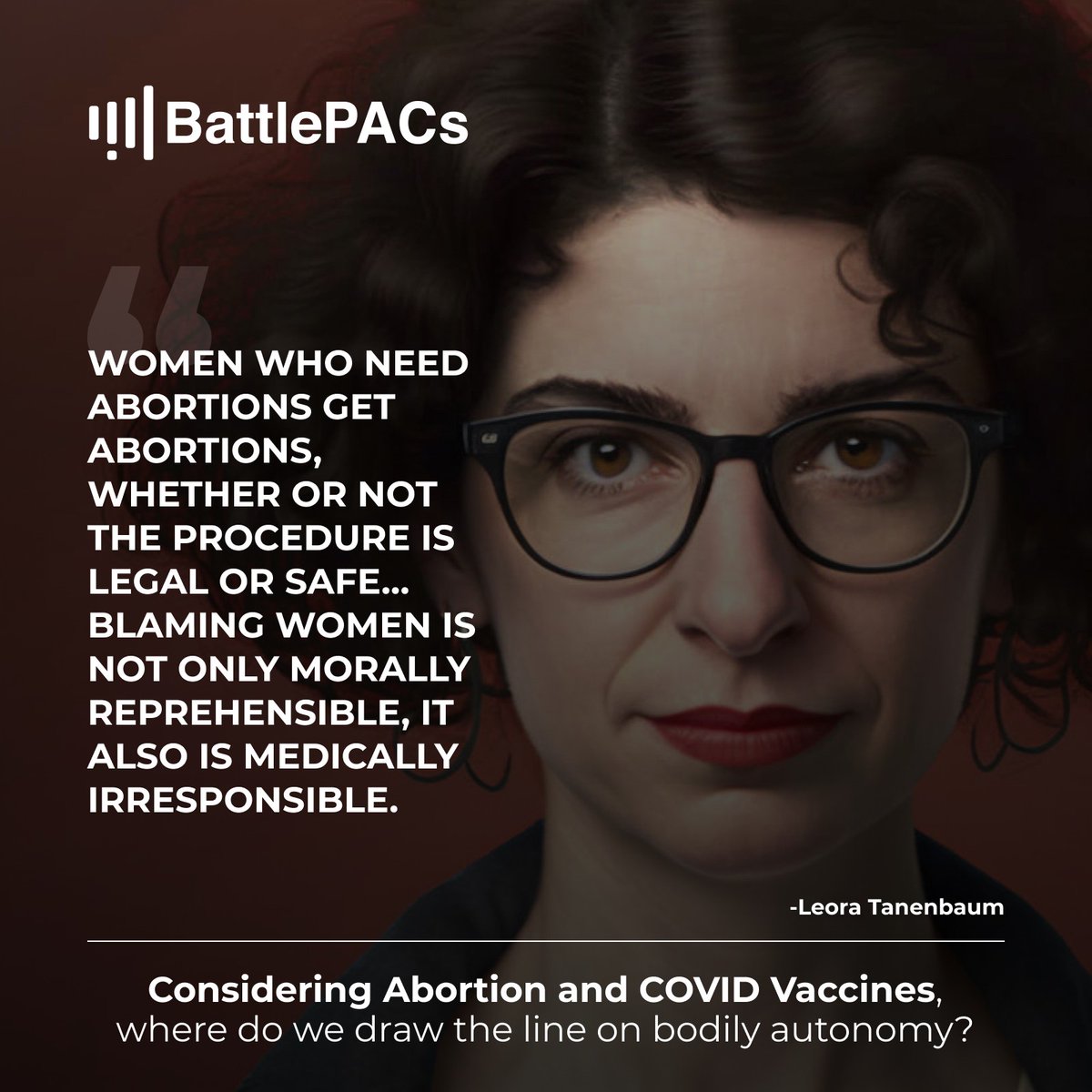 BattlePACs's tweet photo. 💡 Should women have legal access to abortion for safety reasons?

#prochoice #prolife #womensrights #reproductiverights #humanrights #feminism #abortiondebate #mybodymychoice #equality #healthcare #prowomanprolife #endabortionban #justiceforall #unbornlivesmatter #battlepacs https://t.co/ZCnZeCv1Yk