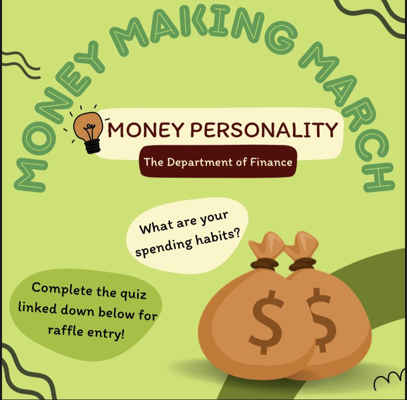 XULASGA's tweet photo. Hey! I’m Erin Robinson & I currently serve as a DOF account manager. I’m a 2nd yr Accounting & Finance major from Lafayette. Click the link in our bio to take the spending habits quiz & enter a chance to win a raffle at the end of the week! #XULA #ForwardAdmin https://t.co/KgSOph93bX