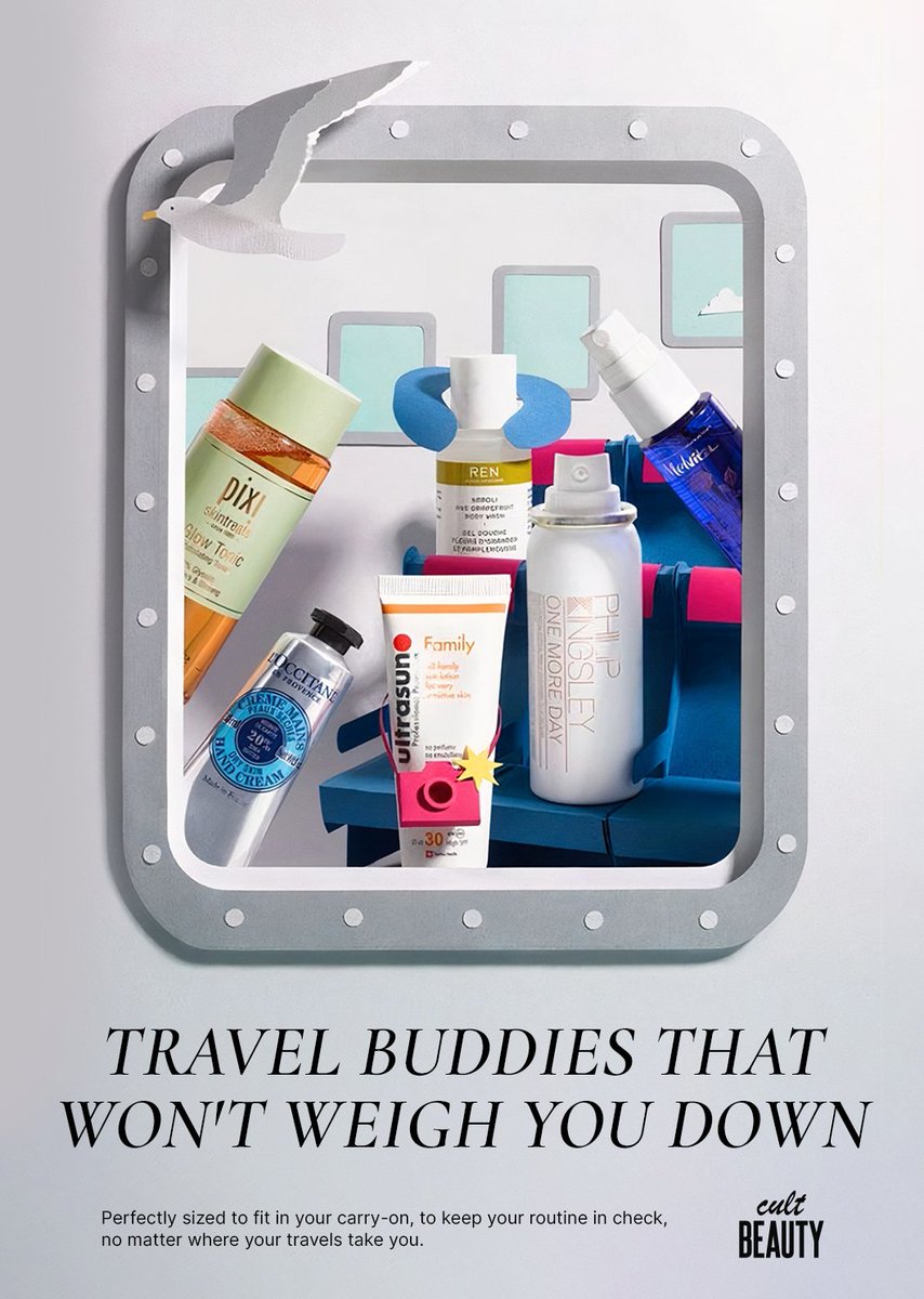 emstakingover's tweet image. One Minute Brief of the Day:
Posters to advertise #TravelSizeToiletries 🤏🧴

@OneMinuteBriefs