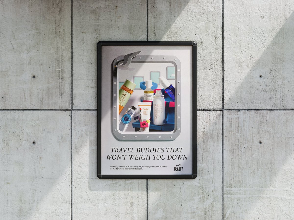 emstakingover's tweet image. One Minute Brief of the Day:
Posters to advertise #TravelSizeToiletries 🤏🧴

@OneMinuteBriefs