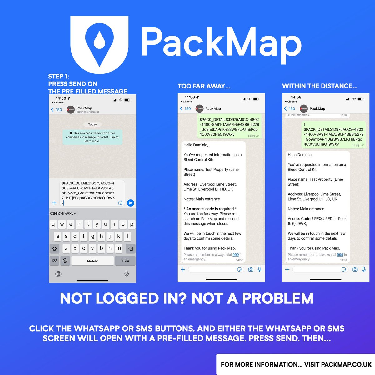PackMap tweet media