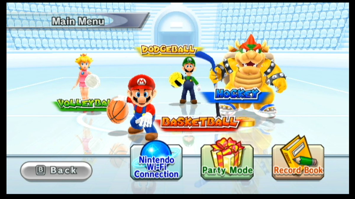 MouraBros's tweet photo. Title Screen Thursday
Mario Sports Mix
#titlescreenthursday #Nintendo #nintendowii #wii #mariosportsmix #mariobasketball #mariovolleyball #mariododgeball #mariohockey #supermario #luigi #princesspeach #Bowser https://t.co/sKD91ArMtb