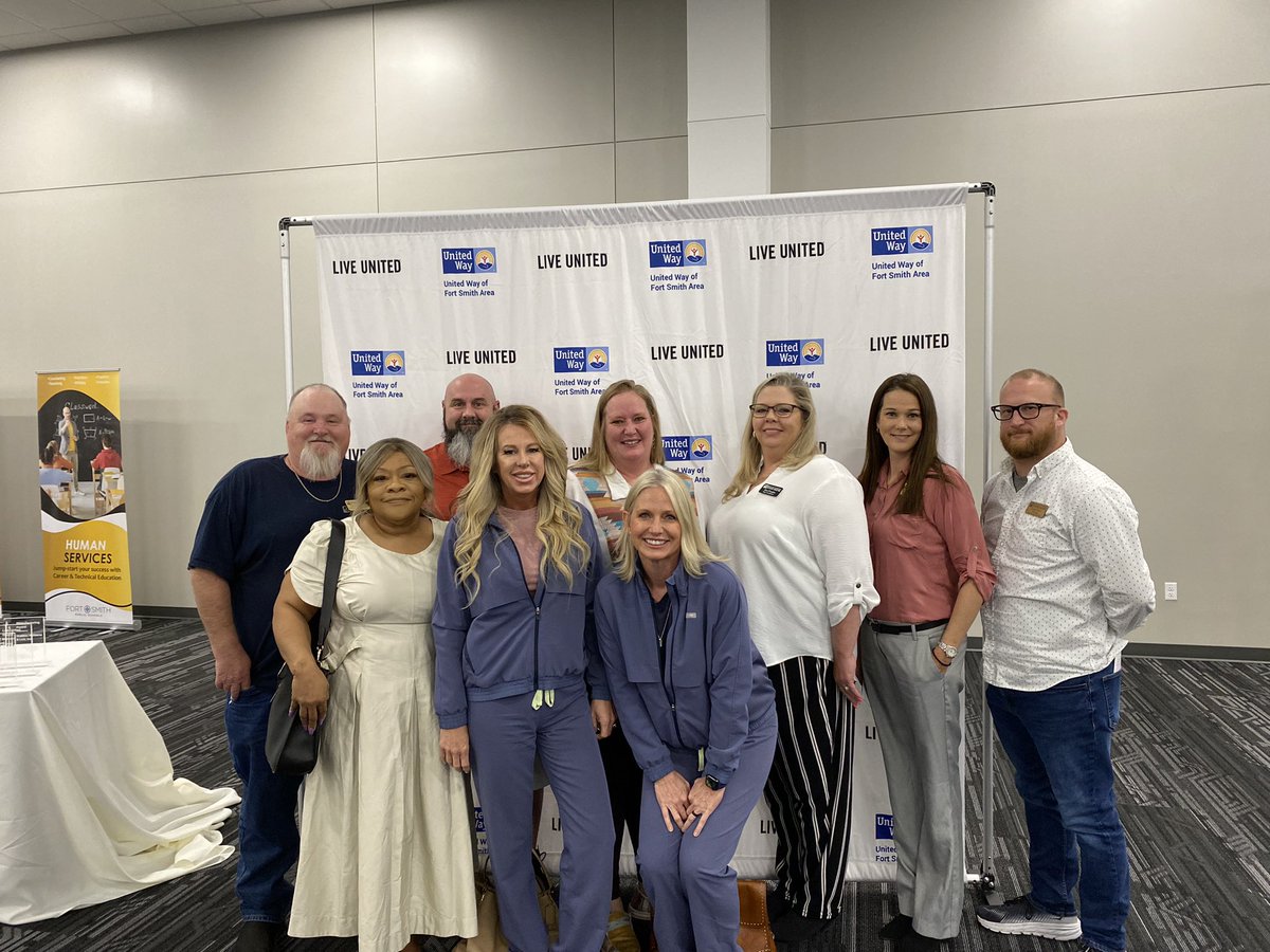 Food bank &amp; Community Dental Clinic staff attended the <a href="/unitedwayfsa/">United Way Ft. Smith</a> breakfast at Peak Innovation Center to celebrate the success of the 2022 Community Impact &amp; Investment campaign.

Thank you for all you do, United Way!

#FightingHungerDeliveringHope
#unitedwayfsa