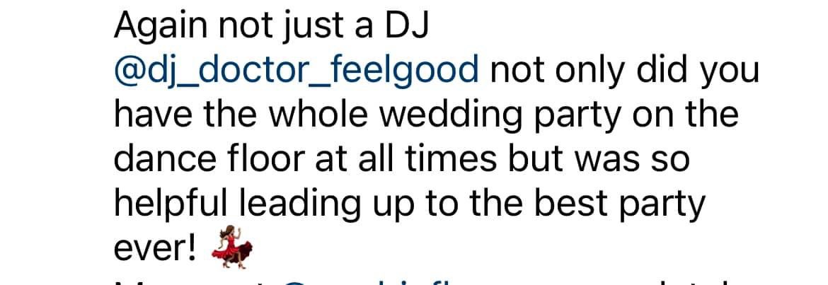 dial_a_deejay's tweet photo. We love comments like these!
https://t.co/0W2OjGHsJU #ibizaweddingdj #ibizadj #weddingsinibiza https://t.co/gEDTYxFM9q