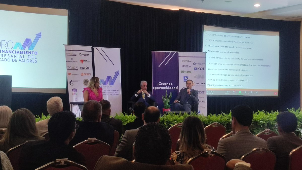 valoralta1's tweet photo. José G. Tineo (Presidente de @grupofivenca) y Marco Gasperini (Presidente de @RatioCB) iniciando con el primer tema del #forosunaval "¿Qué es el Mercado de Valores y cómo participar?"
.
#sunaval #bvc #mercadodevalores #fivenca #ratio #casadebolsa https://t.co/a30N6W9hDE