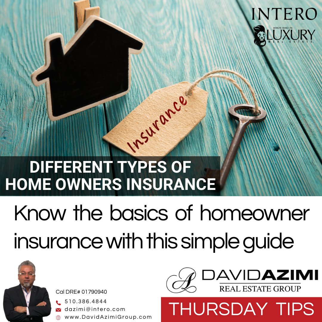 davidazimiRE's tweet image. 🔥 THURSDAY TIPS 🔥

What Are The Different Types of Home Owners Insurance?

➟ Know the basics of homeowner insurance with this simple guide.

Learn More: davidazimigroup.com/what-are-the-d…

#HomeOwnerInsurance
#ThursdayTips
#BayArea
#Intero
#DavidAzimiRealEstateGroup

💌 dazimi@intero.com