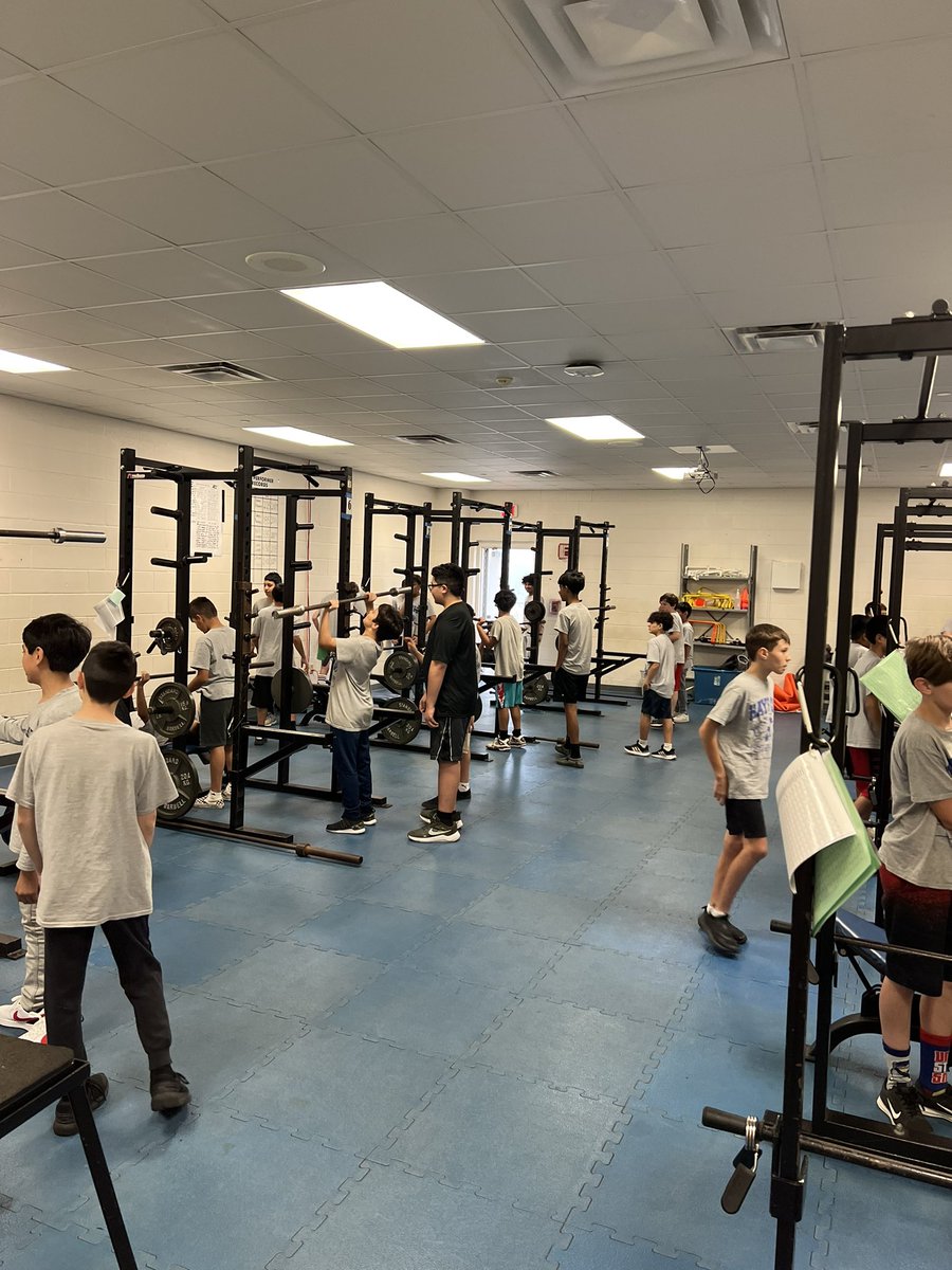 Pre-Athletics getting after it today!