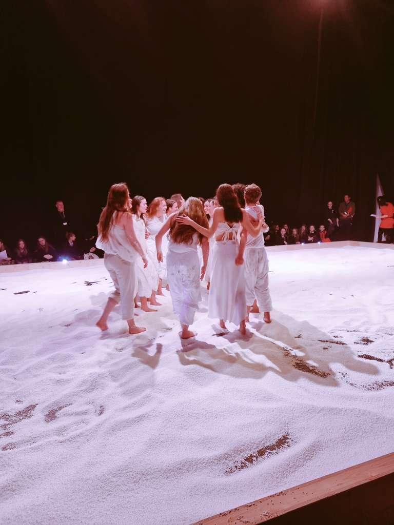 Thank you @JVCompany for an incredibly inspiring afternoon. Our students are in awe and have been totally mesmerised by the performances 👏  👏