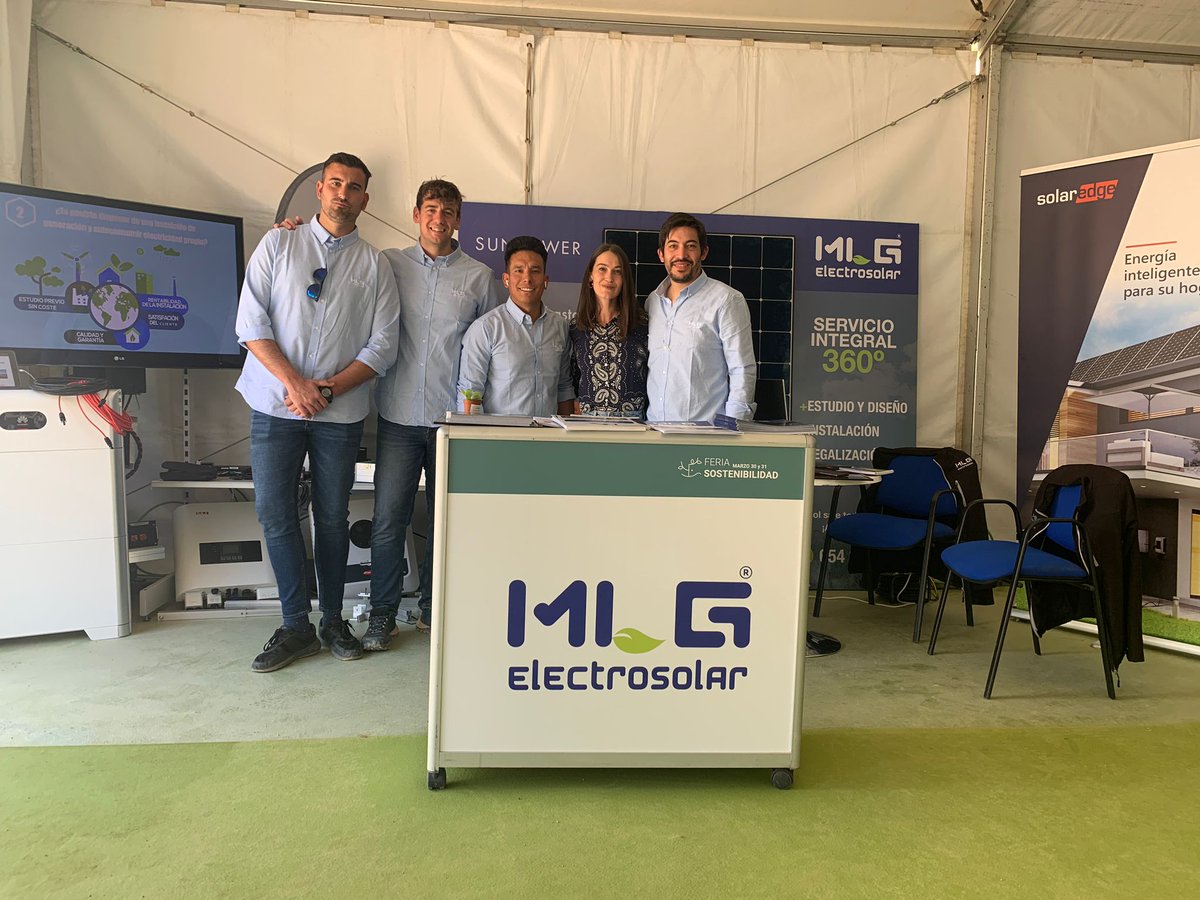 MLGELECTROSOLAR's tweet photo. Feria de la Sostenibildad.
Estas a tiempo de conocerla.
Visítanos. https://t.co/wvXBxD5hvk