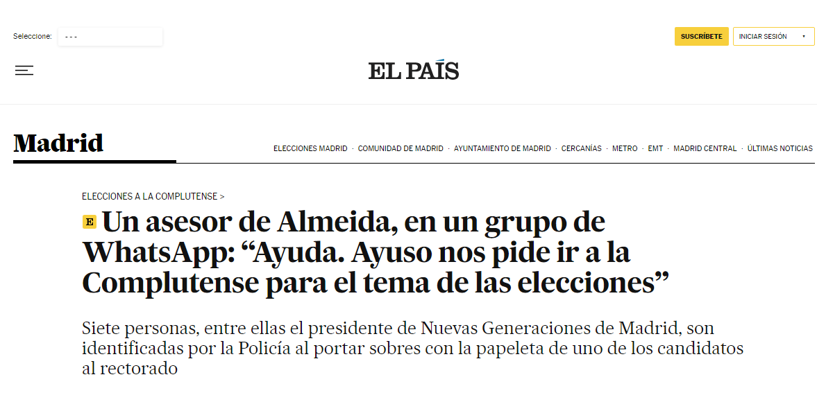 JulianMaciasT's tweet photo. Favor con favor se paga
Ana Rosa difunde bulos para beneficiar a Ayuso y la entrevista 15 veces, esta le da 11 millones de euros. Almeida le da un premio.
El rector de la Complu le da un premio a dedo a Ayuso que manda a sus cachorros a hacer fraude en las elecciones.
Así todo https://t.co/aaT0liexmn