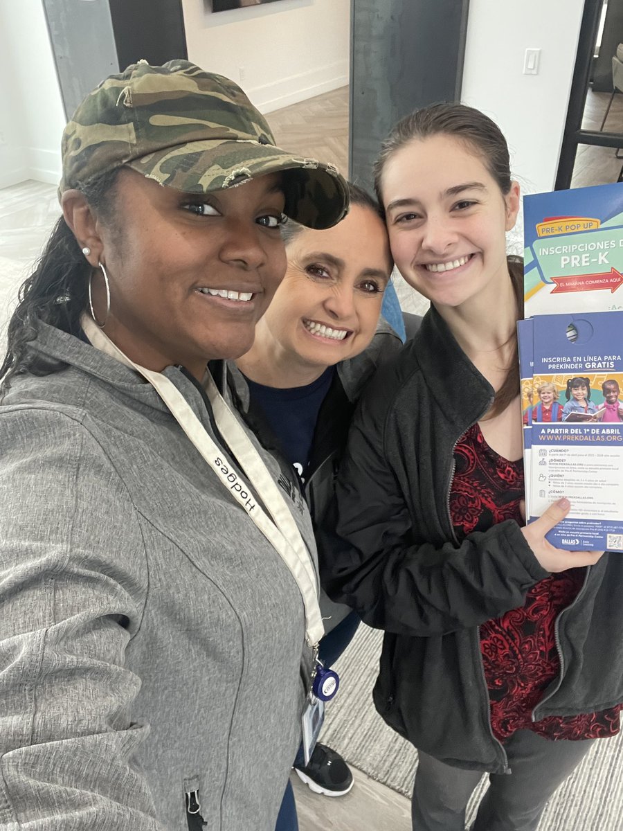 What a fun time pressing the pavement!!!! <a href="/DrElenaSHill/">Dr. Elena S. Hill</a> @MurilloDebbie1 <a href="/ICanReadDallas/">Early Learning Dallas ISD</a> <a href="/Mo1Ramirez/">Monica Ramirez</a>