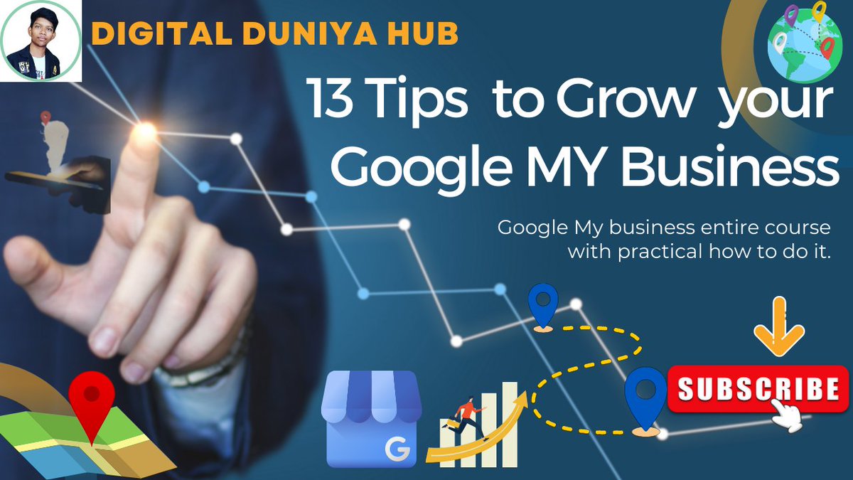 13 tips to grow your Google my Business.

1. Completed optimized GMB- Google My Business Listings

2. Primary and Secondary Categories.
 #grow #growsomethinggreen #yourname
#tips #grow #growsomethinggreen #yourname #googlemybusiness #13tips #dhone #digitalmarketing #location