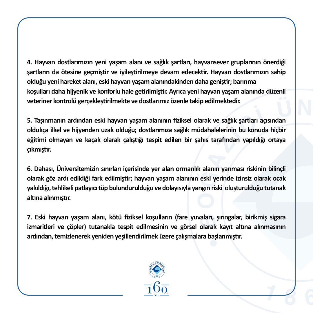 UniBogazici's tweet photo. Hayvan Yaşam Alanımız Hakkında Bilgilendirme! https://t.co/GgQ9mXAIWZ