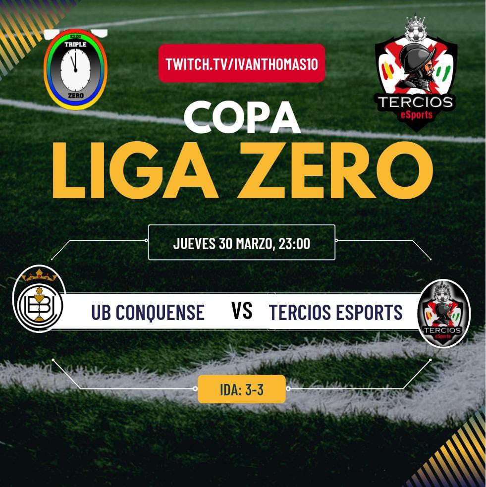 KitsuneAcadem's tweet photo. 🔥MATCHDAY🔥

🏆|Copa @LigasZero 
🕚|23:00
🆚|@UBConquense 

Buenas tardes!! Tras una semana que fue de menos a más hoy lo daremos todo en este partidazo para clasificarnos para la siguiente ronda!!

#WeAreTercios
#SomosTercios https://t.co/sx5X8eqHFA