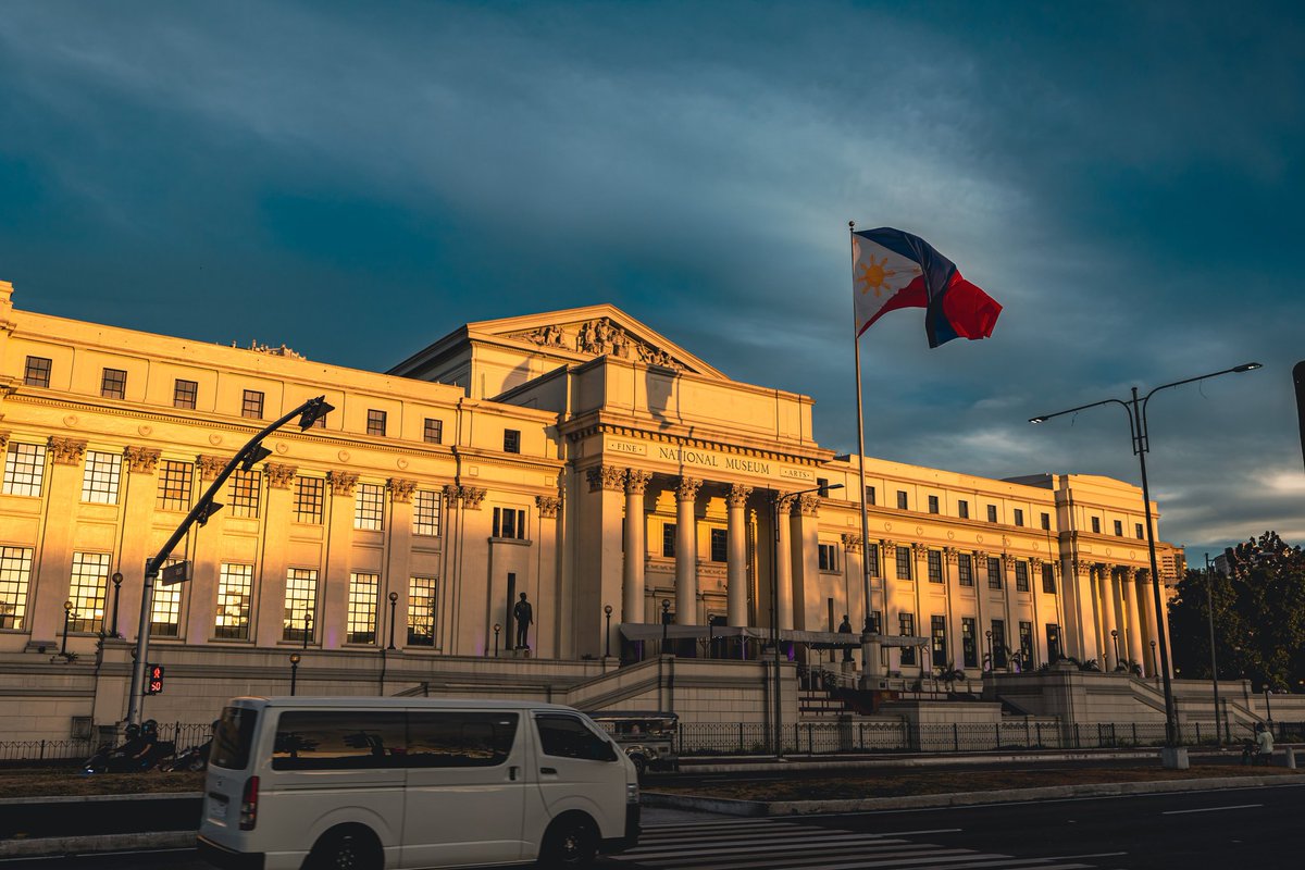 MichelTravels's tweet photo. National Museum of Fine Arts in Manila

#philippines #manila #nationalmuseumoffinearts #nationalmuseum
#museum #flag #goldenhour https://t.co/AKDY75scUI
