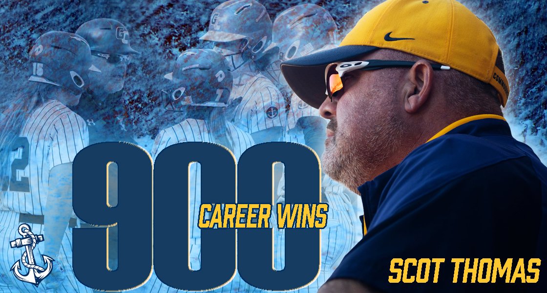 On Wednesday, March 29, 2023, Head Coach Scot Thomas led his team to a doubleheader sweep over Conference opponent Tallahassee CC earning his 900th and 901st Career wins.  
gcathletics.com/blog/thomas-ea…