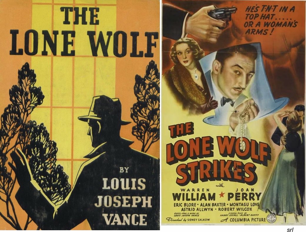 SaveRedlandLibr's tweet photo. 5pm TODAY on @TalkingPicsTV 

The 1940 #Crime film🎥 “The Lone Wolf Strikes” directed by #SidneySalkow from a screenplay by #HarrySegall &amp; #AlbertDuffy and story by #DaltonTrumbo

Based on characters from the books📚 of #LouisJosephVance

🌟#WarrenWilliam #JoanPerry #EricBlore https://t.co/GaUYgr6CVl