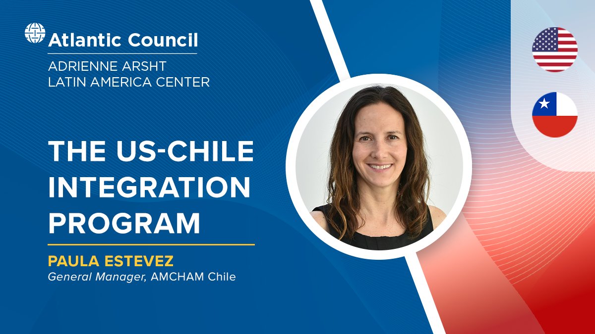 ACLatAm's tweet photo. .@paulaestevez is the general manager of @AmChamChile. In this role, she contributes to strengthening the commercial relations between Chile and the US by promoting sustainable business &amp; building spaces of public-private collaboration. #ACChile https://t.co/9AksWzCFqs