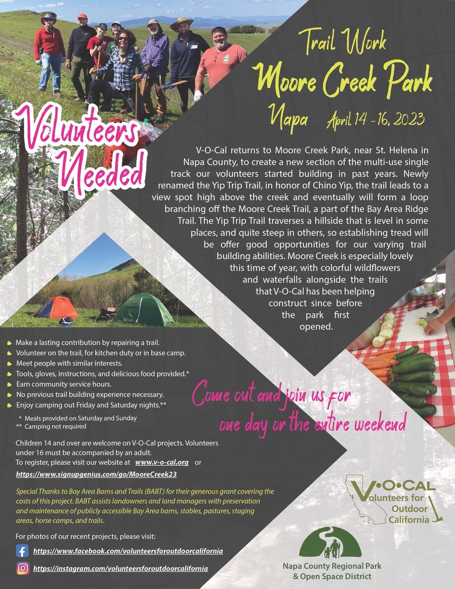 v_o_cal's tweet photo. Our next project coming up is Moore Creek! April 14-16! https://t.co/HmpEhUfqIt