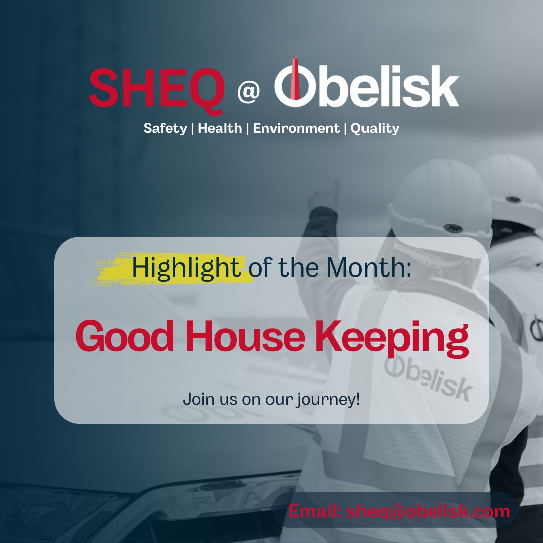 obelisk_group's tweet photo. The Highlight of the Month award for March goes to Pawel Sobota, Pawel Opala and Jedrzej Spyra, one of our build teams on the mobile network, for “Positive Housekeeping Practices”!

#HighlightOfTheMonth #SHEQ #H&amp;S #GoodHousekeeping #backtothebasics #team #people #contractors https://t.co/0V2wfQWRSY