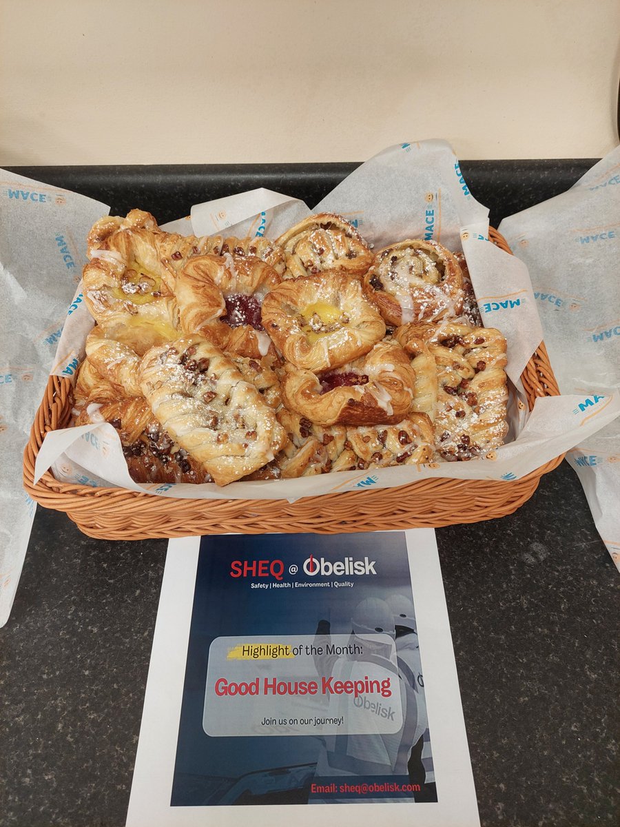 obelisk_group's tweet photo. The Highlight of the Month award for March goes to Pawel Sobota, Pawel Opala and Jedrzej Spyra, one of our build teams on the mobile network, for “Positive Housekeeping Practices”!

#HighlightOfTheMonth #SHEQ #H&amp;S #GoodHousekeeping #backtothebasics #team #people #contractors https://t.co/0V2wfQWRSY