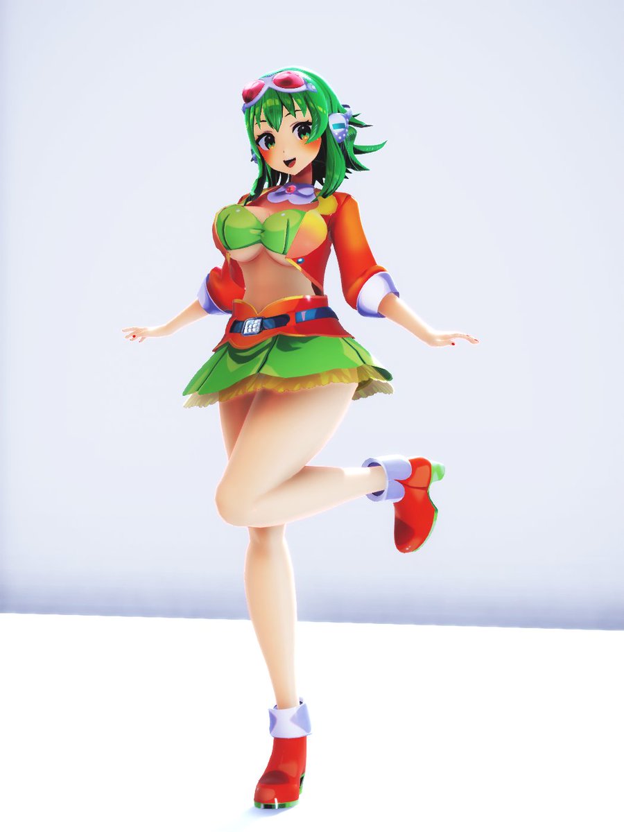 #今月描いた絵を晒そう 
今月作ったMMD。健全なやつ。 