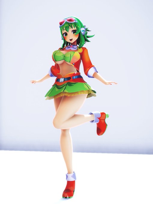 #今月描いた絵を晒そう 
今月作ったMMD。健全なやつ。 