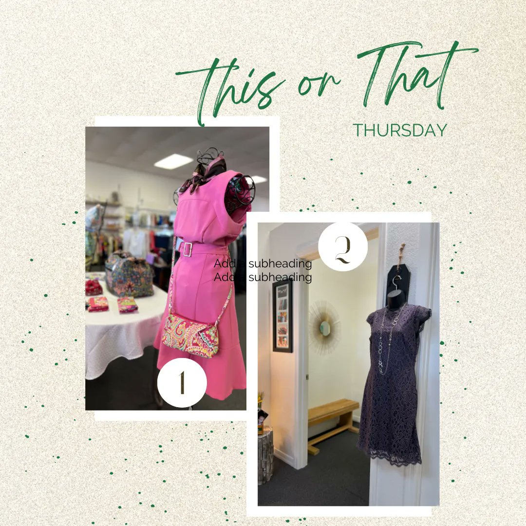 It's #thisorthatthursday! Which #ootd do you like 1 or 2?

#thriftstore #thriftshop #thrifting #thriftstorefinds #vintage #thrifted #thriftedfashion #preloved #thriftfinds #thriftshopping #vintageclothing #thriftmurah #s #vintagestyle #sustainablefashion #thriftedstyle