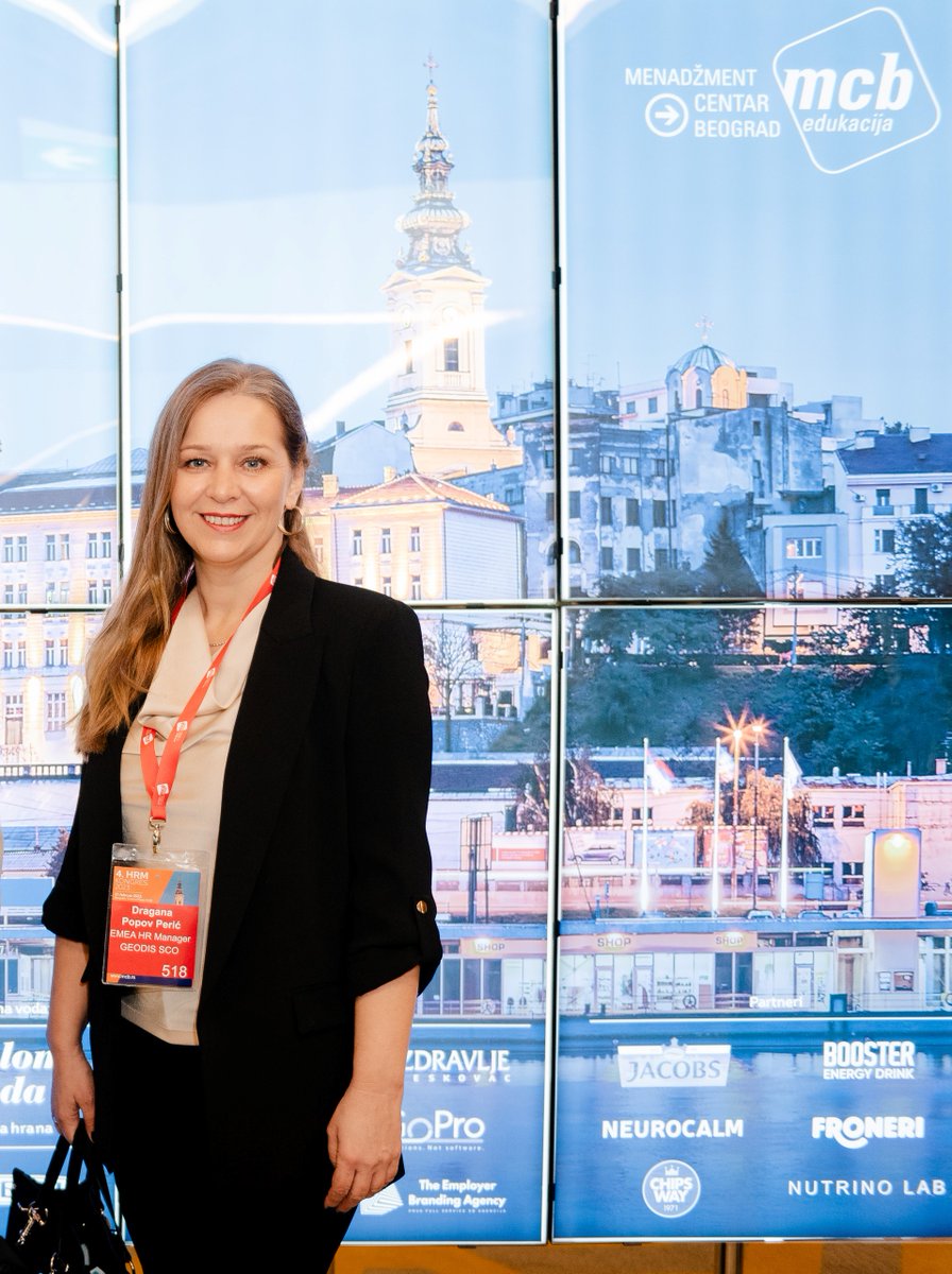 GEODIS_SCO's tweet photo. #AfterEvent | How to become a successful HR partner? For Dragana Popov Peric, our EMEA HR Manager and panelist at the HR Management Congress in #Belgrade “Understanding the rules of the industry is key to being better equipped to attract, develop and retain tomorrow’s talents." https://t.co/GoOKxvnIva