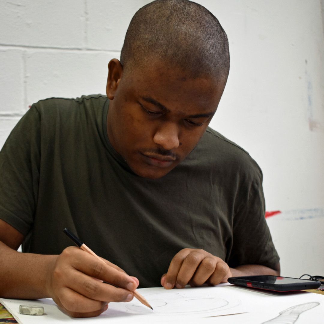 ActionSpace artist Shaquille Oyeyinka was invited by curator Ignatia Nilu and artist Toyin Olubamiwo to share about his practice and use of superheroes for 'Le Visible et l’invisible' on <a href="/Art_etal/">Art et al.</a> 🦸

Read more and explore the project  ➡️ bit.ly/3JWqqib