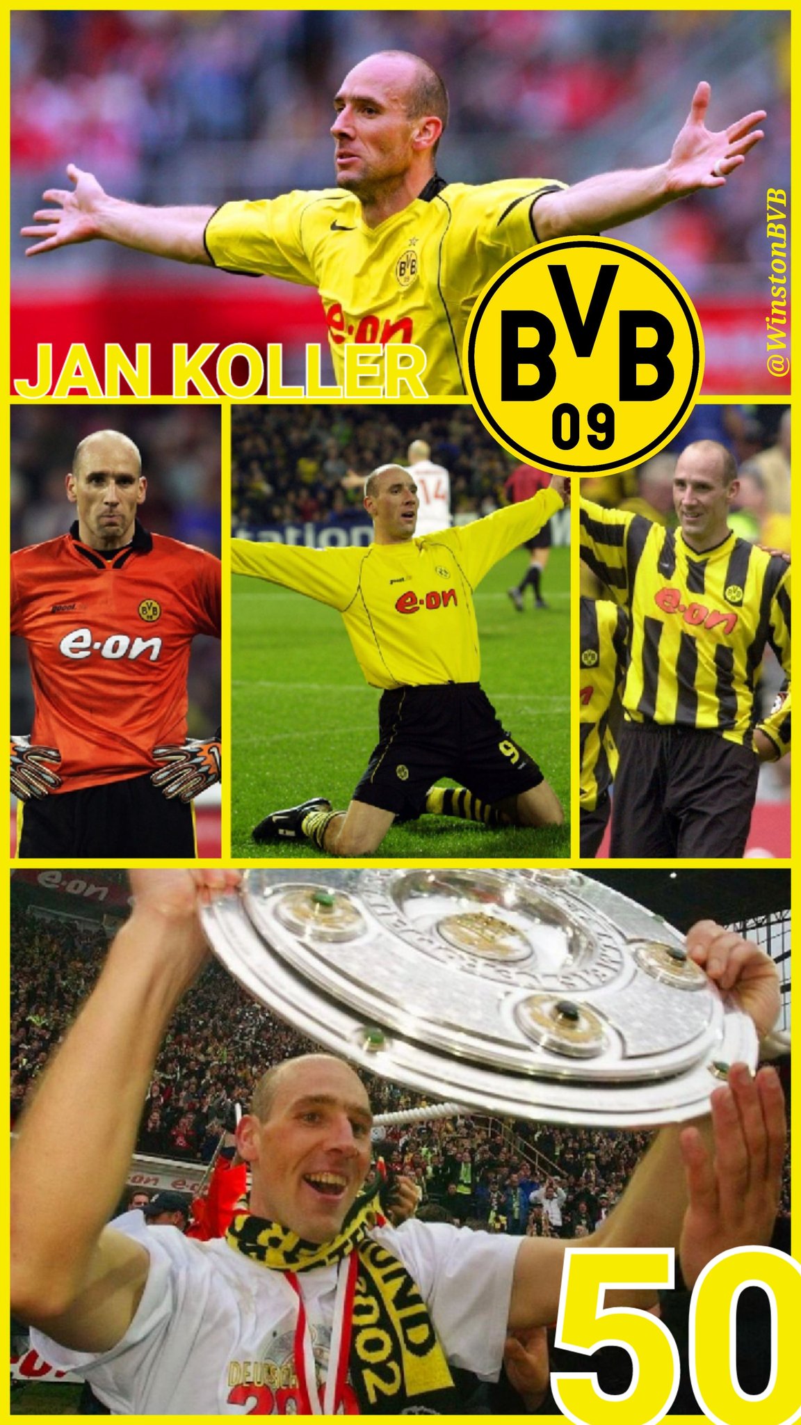 Happy 50th Birthday to the GREAT Jan Koller.           