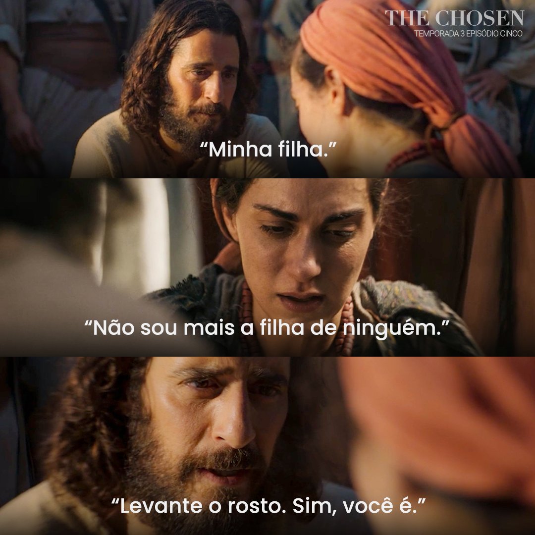 The Chosen Brasil on X: Do Episódio Cinco, Temporada 3