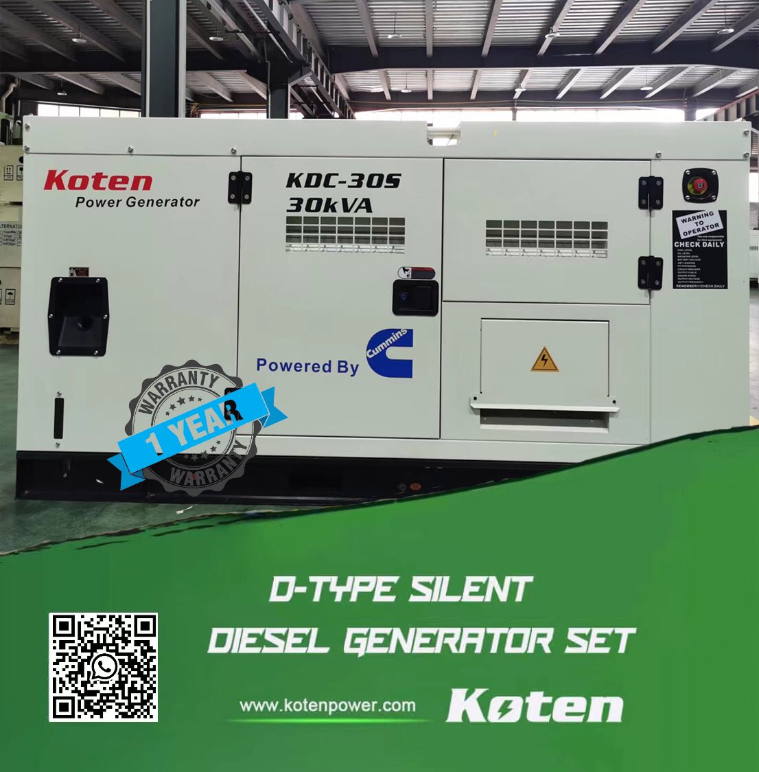 GensetAustin's tweet image. Koten Cummins Series Generator 30kVA Single Phase 230V Contact Us By Following Information And We Will Get Back To You Soon.
📲WhatsApp: +8615960024397
📬Email: austin@kotenpower.com 
🌐Website:kotenpower.com 
#Generador #Gerador #30kvagenerator #grupoelectrógeno