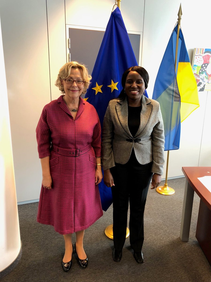 Had a productive meeting with Dr. Beatrice Muganda Inyangala, Principal Secretary for Higher Learning and Research of the Republic of Kenya 🇰🇪

👉We discussed on prospects to boost EU-Kenya cooperation in R&I and promote the #AU-EU Innovation Agenda 🔬

#EUGlobalApproach 🇪🇺