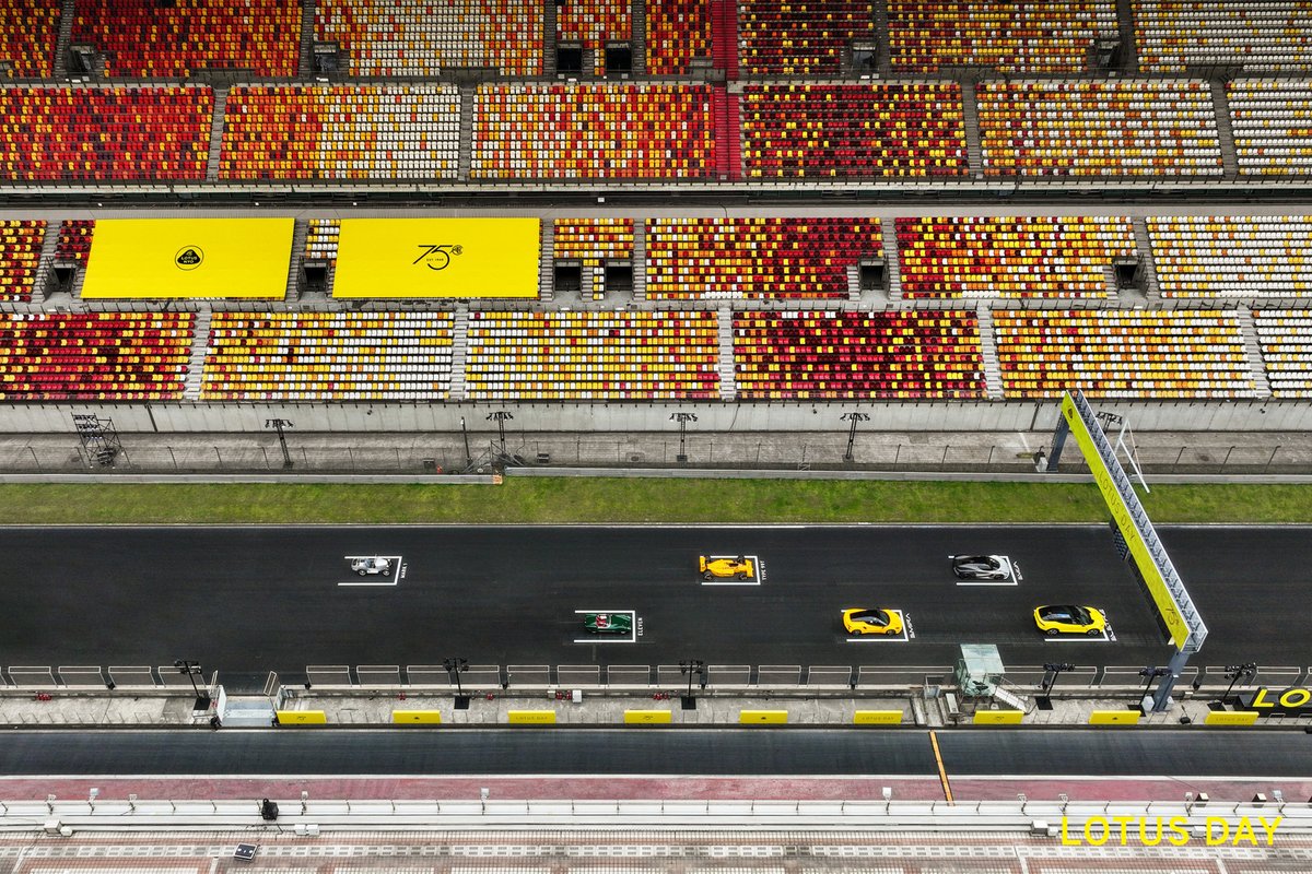 lotuscars's tweet photo. A year after Eletre’s London reveal, our first customers collected the Hyper SUV at a special celebration at the Shanghai F1 circuit. Lotus founder’s son, Clive Chapman, and F1 champ Jenson Button joined the event as a series of 75th anniversary celebrations get underway. https://t.co/7TORualSvN