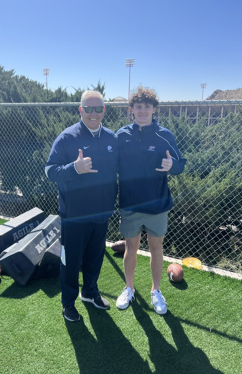 After an amazing visit and conversation with <a href="/CoachAaronPrice/">CoachAaronPrice</a> I am excited to announce that I have received an offer from UTEP. <a href="/KICKNATION/">KICKNATION</a> <a href="/UTEPFB/">UTEP Football</a> <a href="/Coach_OJames/">Olanda James, MS</a> <a href="/CoachDimelUTEP/">Dana Dimel</a> <a href="/coachjimmygonzo/">Jimmy Gonzales</a> <a href="/CoachLWig/">Lee Wiginton</a>