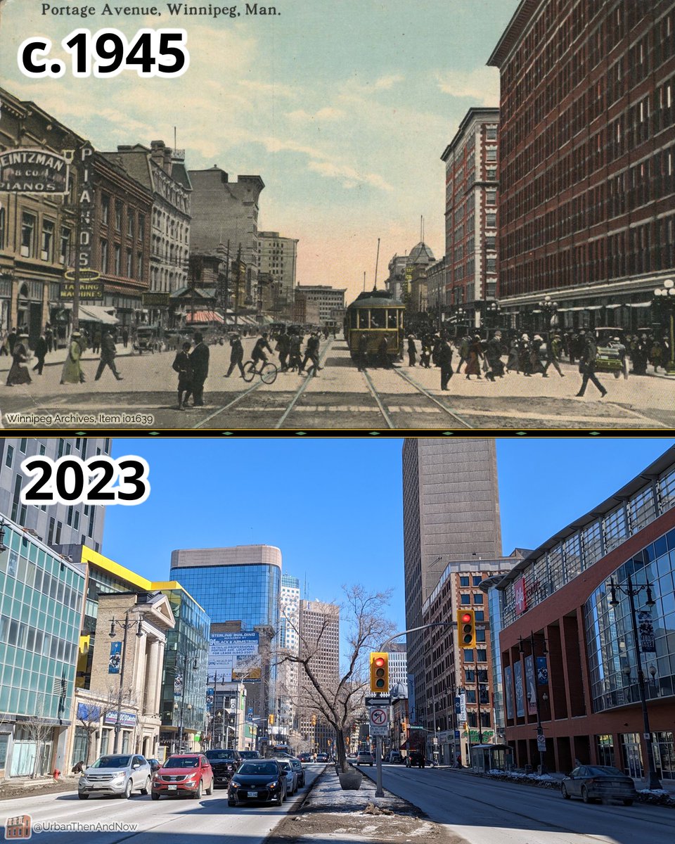 Urban Then and Now 🍁 tweet media