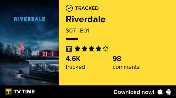 aysel_emma's tweet photo. I've just watched episode S07 | E01 of Riverdale! https://t.co/d6z2DGUP6R #tvtime https://t.co/vVM35svPp7