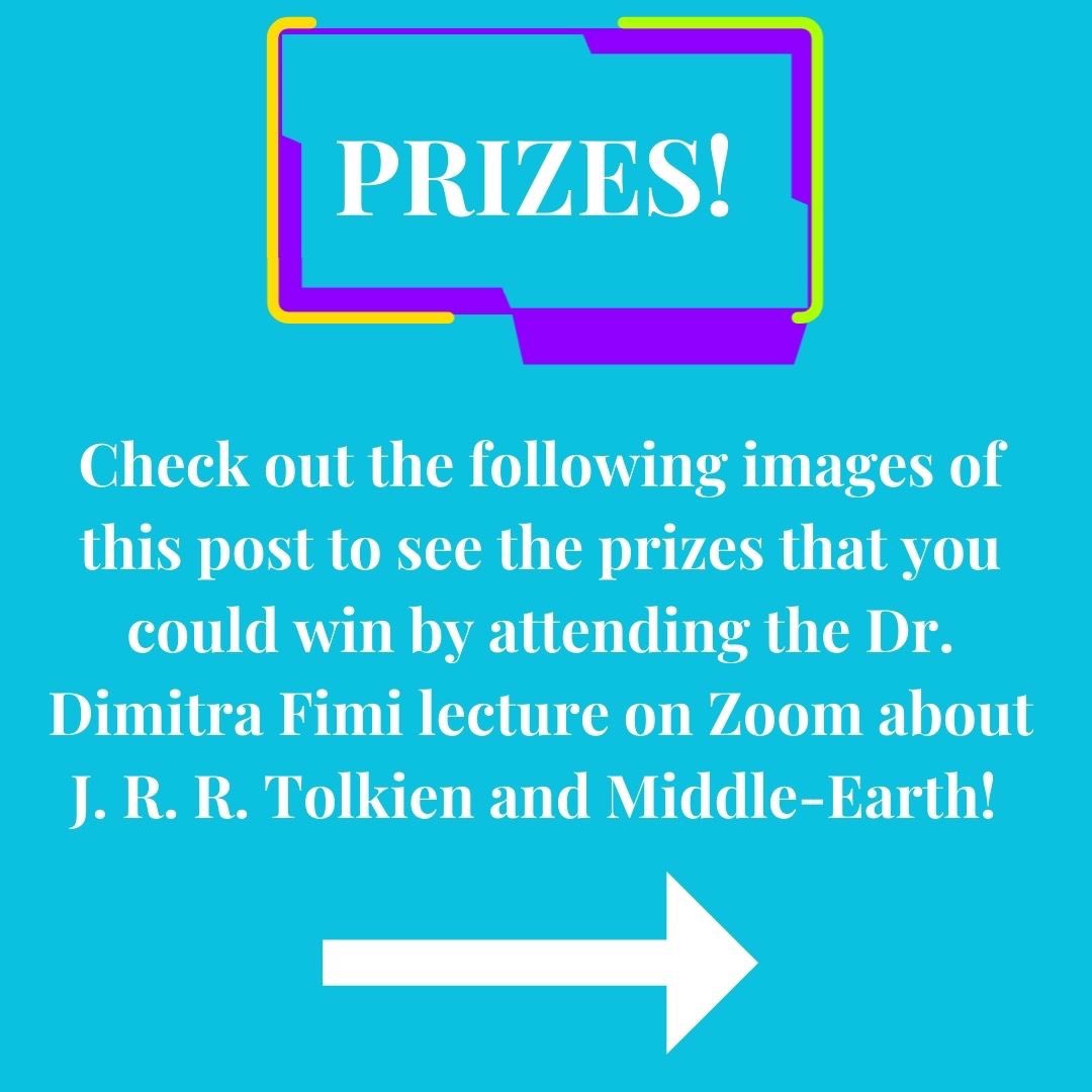 PittLitProgram's tweet image. Are you interested in winning collectible figures or a copy of Dr. Fimi’s book? Then attend Dr. Fimi’s Zoom talk today at 3pm on Tolkien and Middle Earth! We hope to see you there!