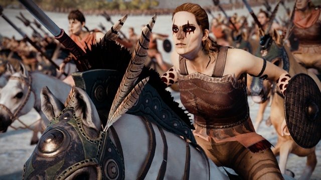 In the Trojan War, a fearless Amazon from the distant Pontus appears as an ally of the Trojans: Penthesilea. 

Her heroic exploits on the battlefields of Ilium, where she leads a detachment of Amazons, maybe does it reflect the recollection of true events?
#TrojanWar #amazons