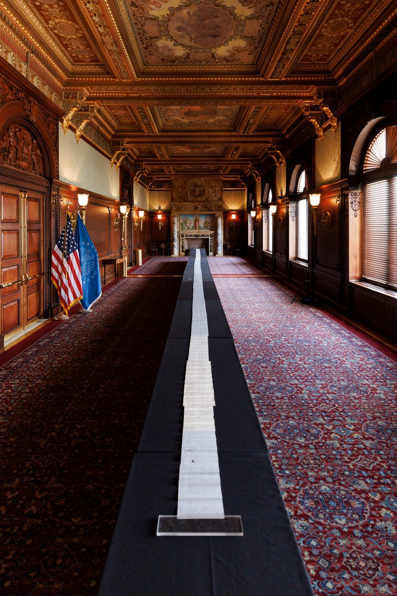 librarycongress's tweet photo. Months after the Civil War ended, 3,700+ African American South Carolinians submitted this 54-foot petition urging Congress to ensure that their voting rights were secured in the new state constitution. The Library just unrolled it publicly for the first time. Here's why. 🧵 https://t.co/CYJgiSXrkP