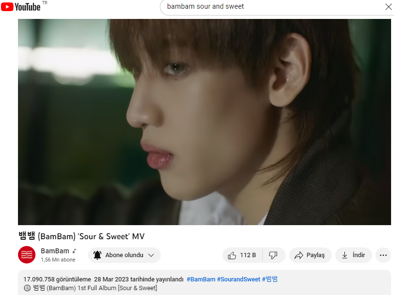 got7turkeyOy's tweet image. BamBam "Sour &amp;amp; Sweet" M/V 

Şu anki izlenme: 17.090.758
Beğeni: 112bin

Beğen, yorum at, paylaş
youtu.be/J4gy6IFQS5g
@BamBam1A
 #BamBam #แบมแบม #뱀뱀 
@GOT7 #GOT7 #갓세븐 #BamBam_SourandSweet