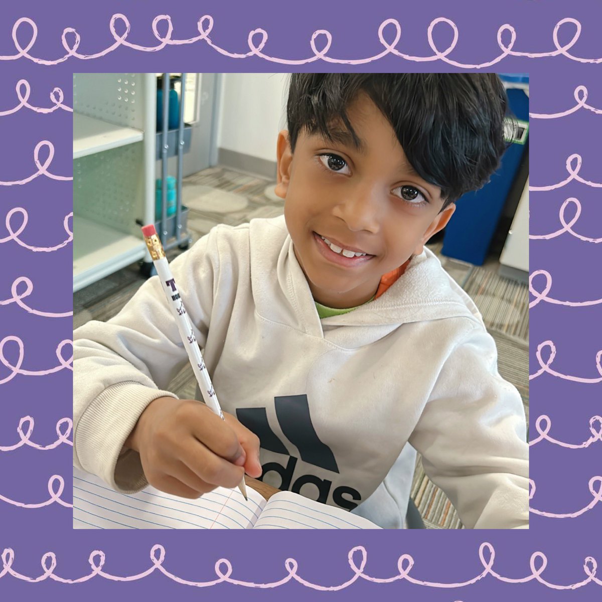 MissMcCornack's tweet photo. I got the AMAZING opportunity to go back to my alma mater this week to represent CISD at the TCU Job Fair! I had a blast and was able to bring my second graders a souvenir!💜🐸 @TCU_COE https://t.co/VtDCu0fITu
